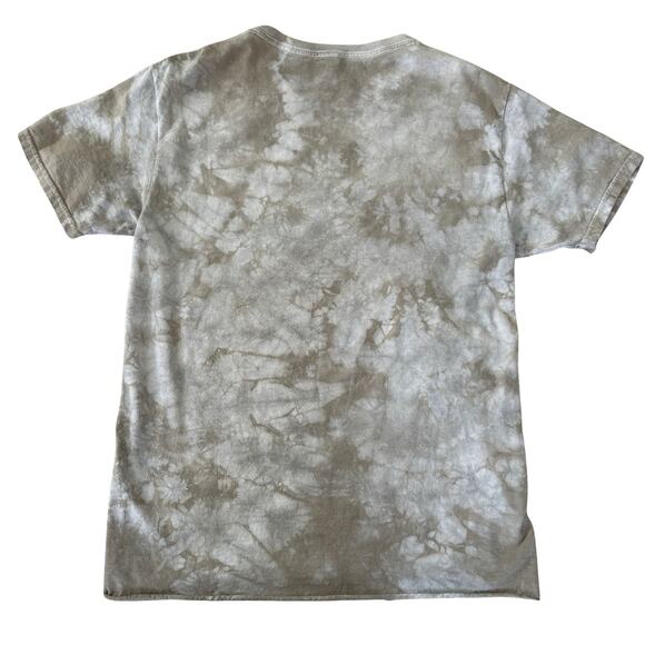 ZZ Top Tonnage Tour Graphic Band Tee Small Tie Dye Devil Vintage Style Gray - Picture 5 of 5